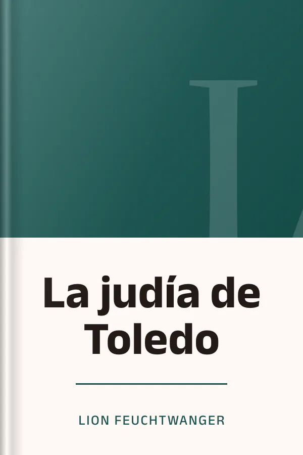 La judía de Toledo de Lion Feuchtwanger, portada del libro