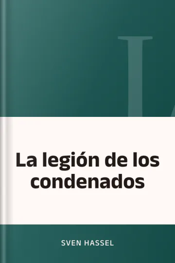 La legión de los condenados de Sven Hassel, portada del libro