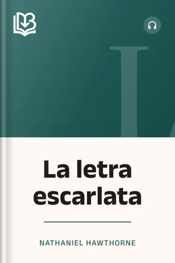 La letra escarlata de Nathaniel Hawthorne, portada del libro
