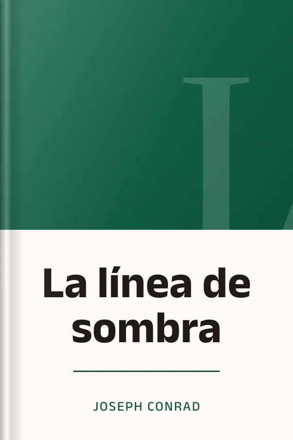 La línea de sombra de Joseph Conrad, portada del libro