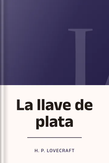 La llave de plata de H. P Lovecraft, portada del libro