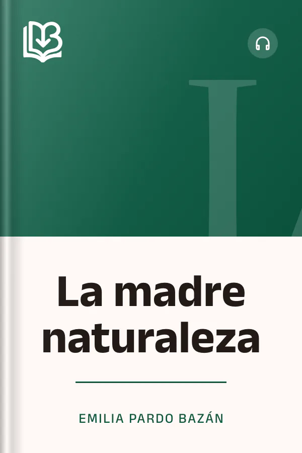 La madre naturaleza de Emilia Pardo Bazán, portada del libro