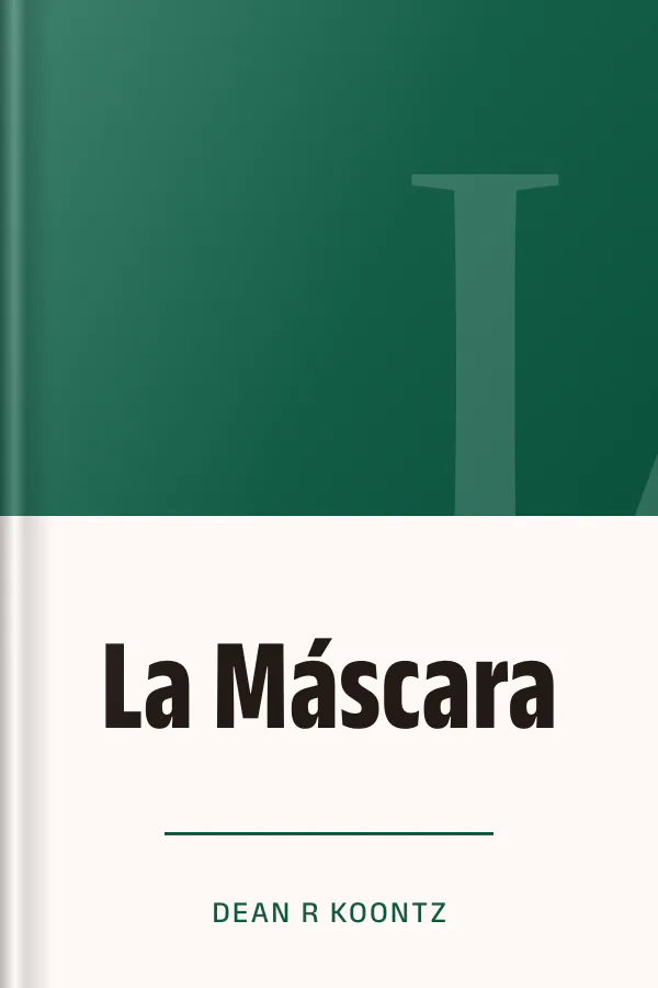 La Máscara de Dean R Koontz, portada del libro