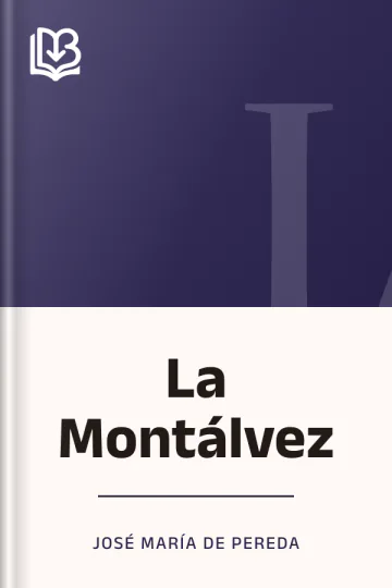 La Montálvez de José María de Pereda, portada del libro