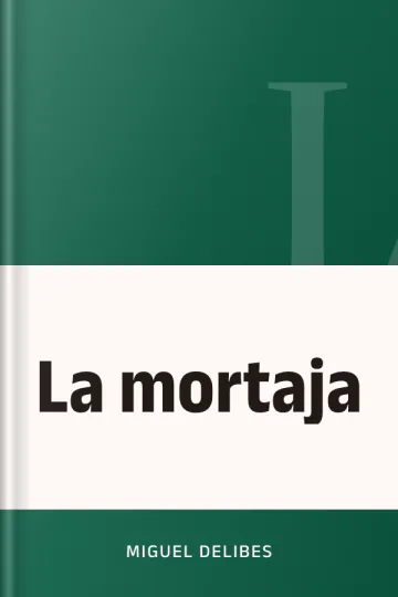La mortaja de Miguel Delibes, portada del libro
