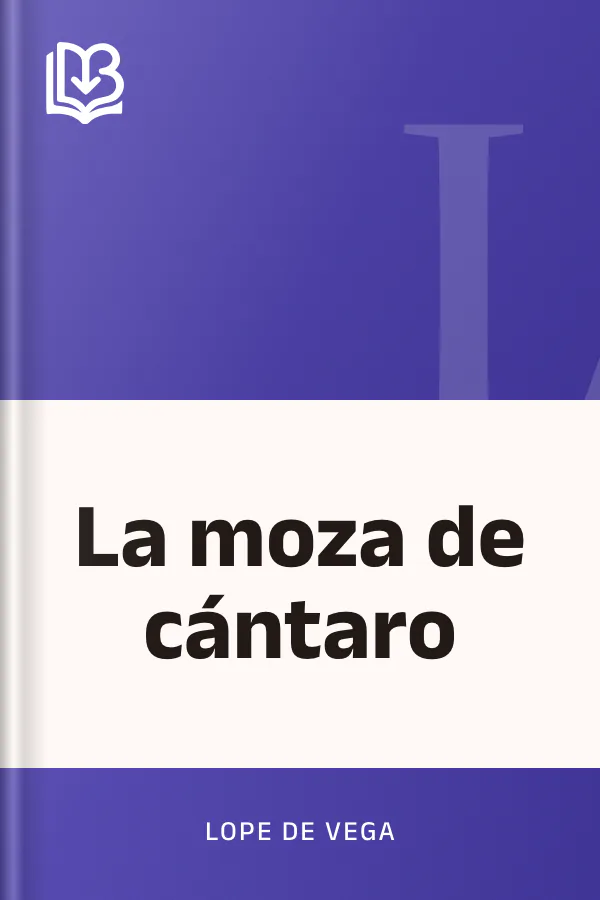 La moza de cántaro de Lope de Vega, portada del libro