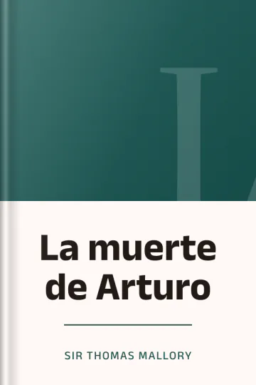 La muerte de Arturo de Sir Thomas Mallory, portada del libro