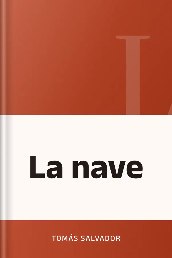 La nave de Tomás Salvador, portada del libro