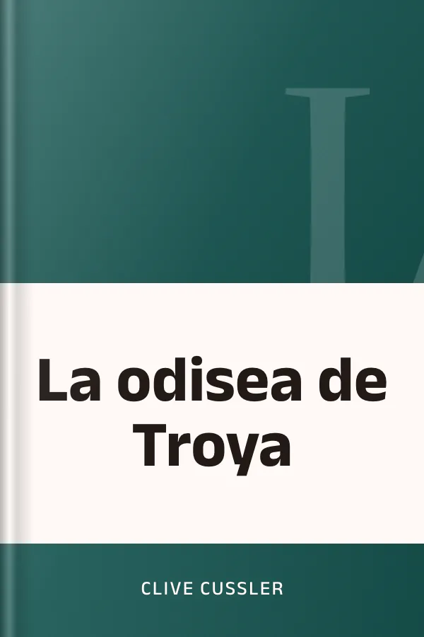 La odisea de Troya de Clive Cussler, portada del libro