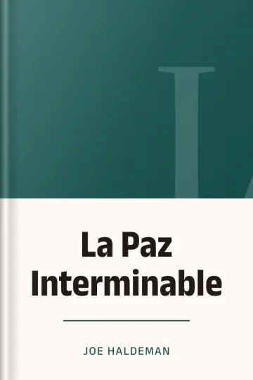 La Paz Interminable de Joe Haldeman, portada del libro
