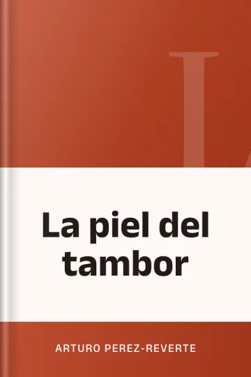 La piel del tambor de Arturo Perez-Reverte, portada del libro