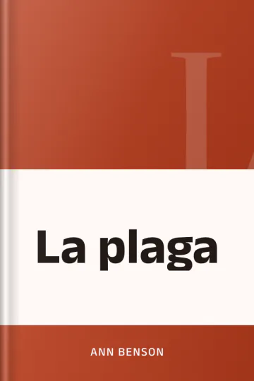 La plaga de Ann Benson, portada del libro