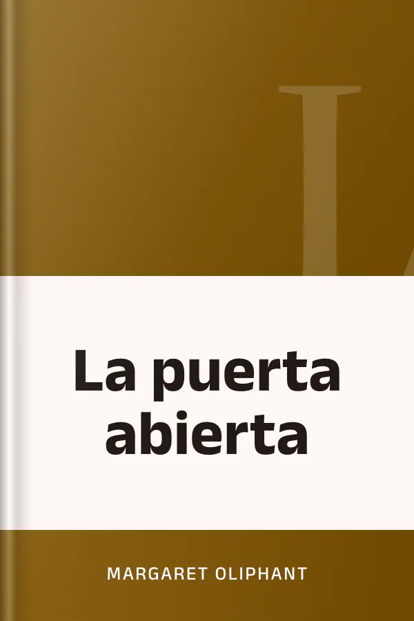 La puerta abierta de Margaret Oliphant, portada del libro