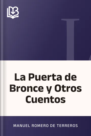 La Puerta de Bronce y Otros Cuentos de Manuel Romero de Terreros, portada del libro