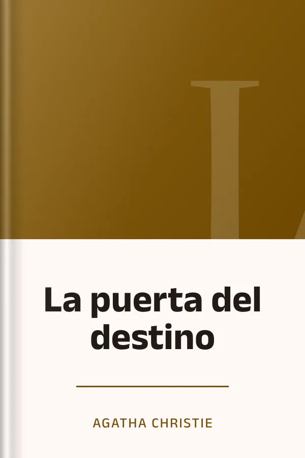 La puerta del destino de Agatha Christie, portada del libro