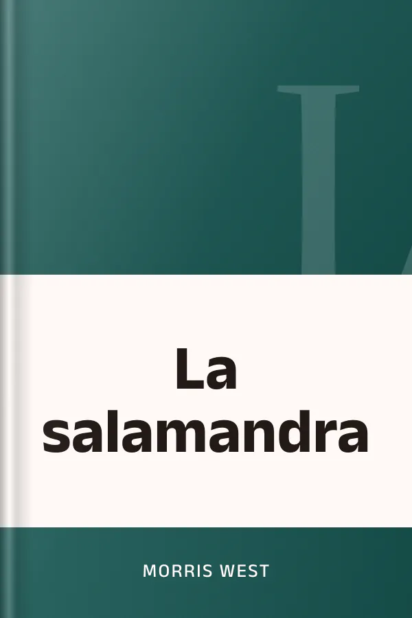 La salamandra de Morris West, portada del libro