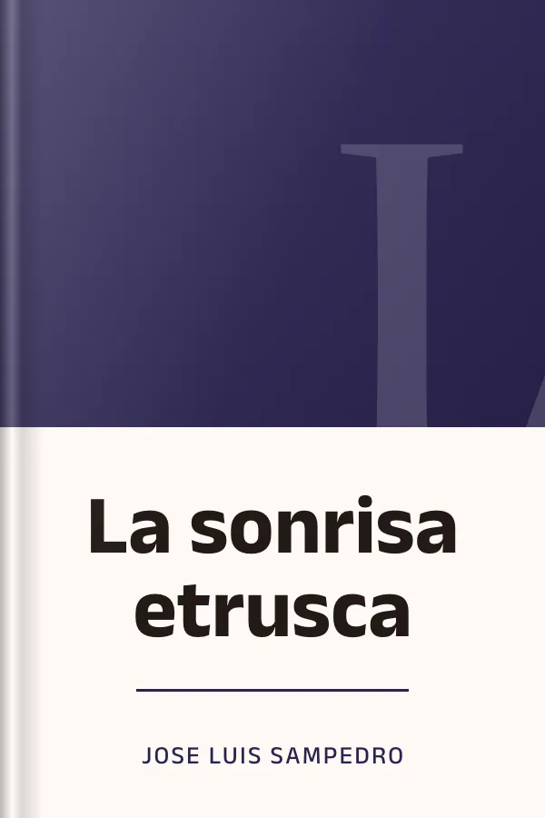 La sonrisa etrusca de Jose Luis Sampedro, portada del libro