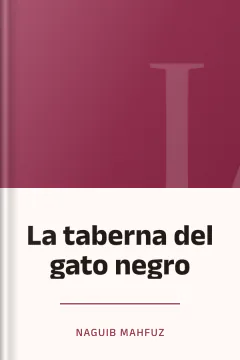 La taberna del gato negro - Naguib Mahfuz