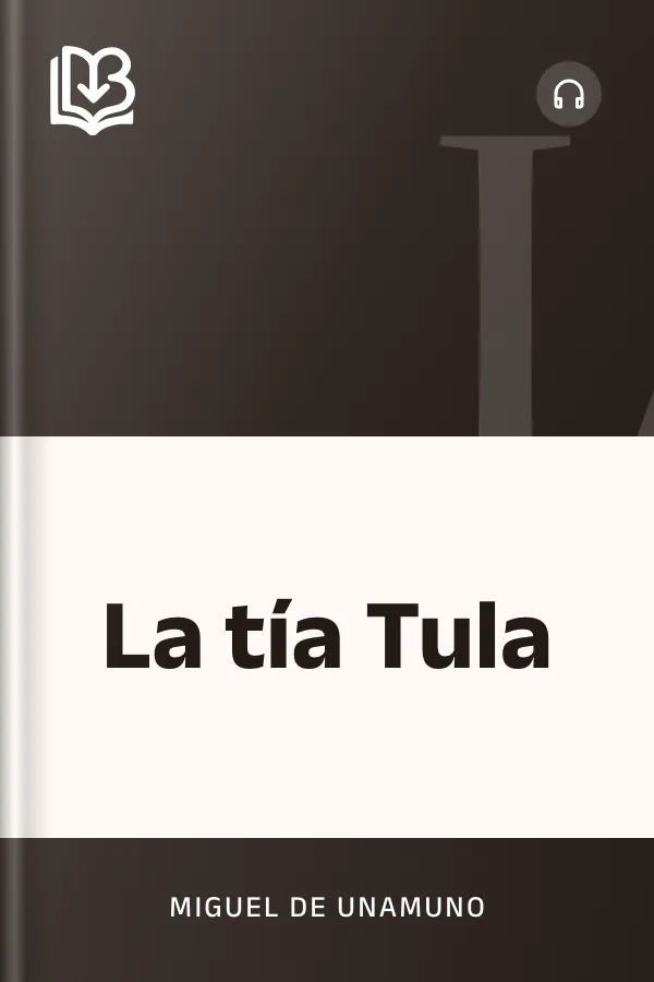 La tía Tula de Miguel de Unamuno, portada del libro