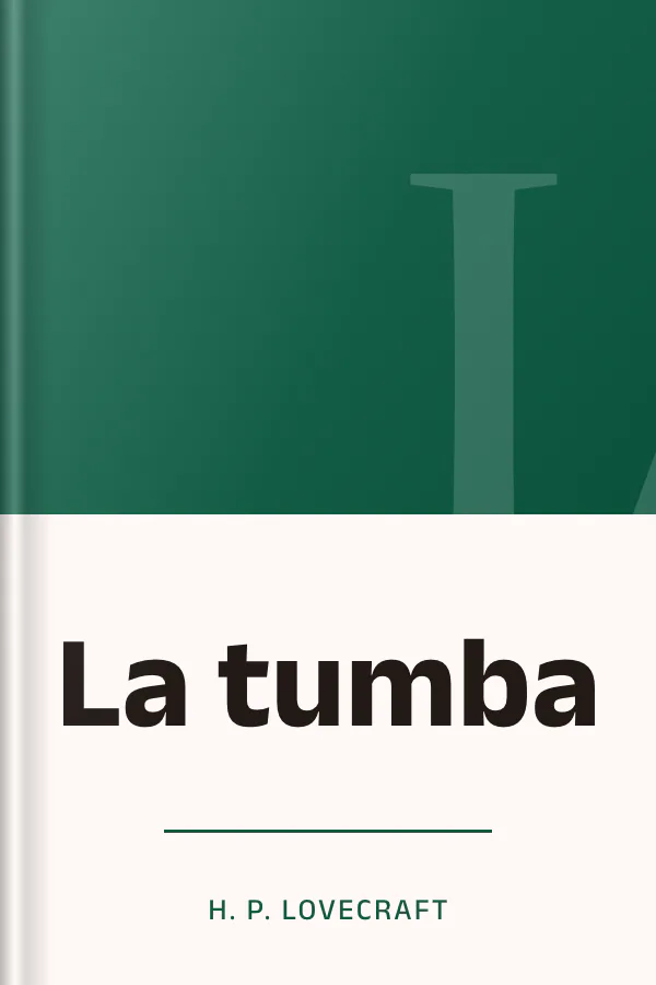 La tumba de H. P. Lovecraft, portada del libro
