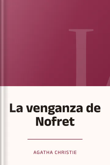La venganza de Nofret de Agatha Christie, portada del libro