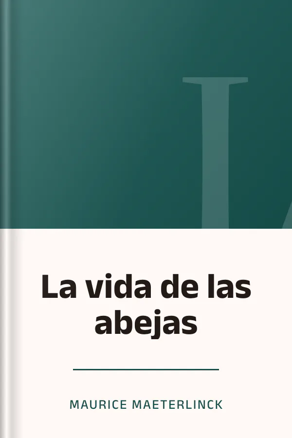 La vida de las abejas de Maurice Maeterlinck, portada del libro