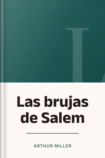 Las brujas de Salem de Arthur Miller, portada del libro