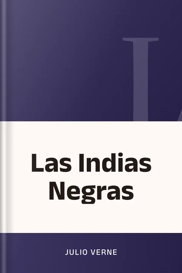 Las Indias Negras de Julio Verne, portada del libro