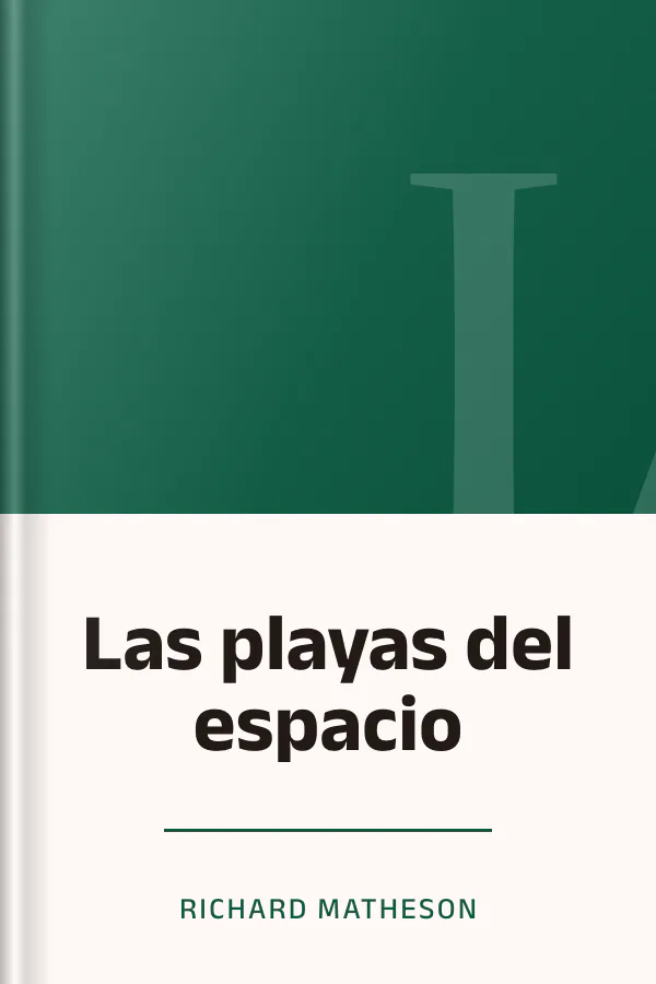 Las playas del espacio de Richard Matheson, portada del libro