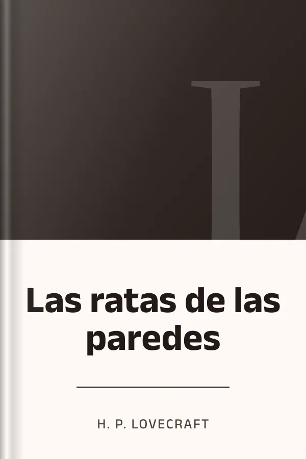 Las ratas de las paredes de H. P. Lovecraft, portada del libro