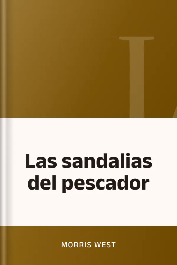 Las sandalias del pescador de Morris West, portada del libro