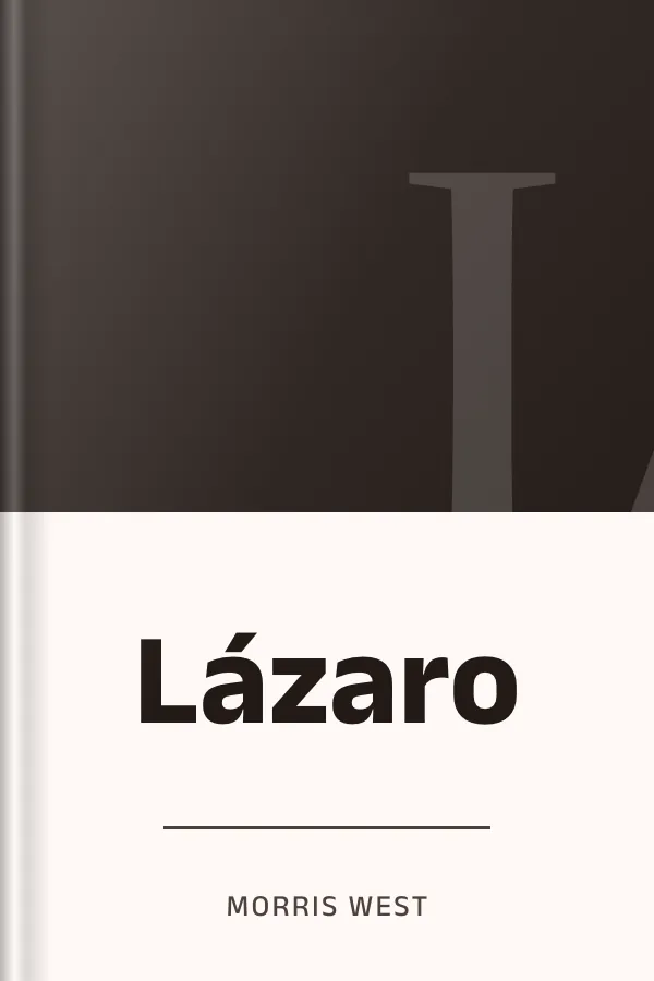 Lázaro de Morris West, portada del libro