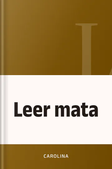 Leer mata de Carolina, portada del libro