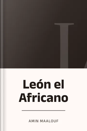 León el Africano de Amin Maalouf, portada del libro