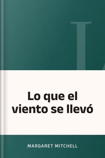 Lo que el viento se llevó de Margaret Mitchell, portada del libro