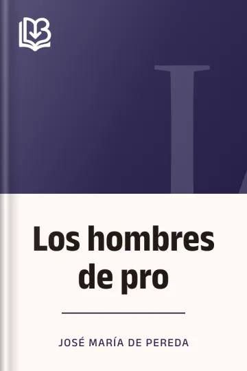 Los hombres de pro de José María de Pereda, portada del libro