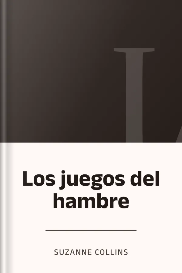 Los juegos del hambre de Suzanne Collins, portada del libro