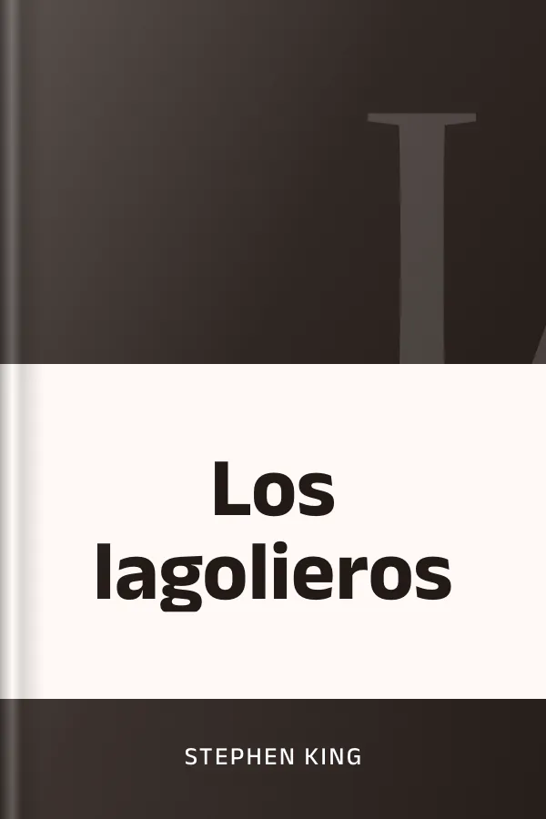 Los lagolieros de Stephen King, portada del libro