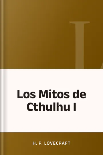 Los Mitos de Cthulhu I de H. P Lovecraft, portada del libro
