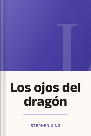 Los ojos del dragón de Stephen King, portada del libro
