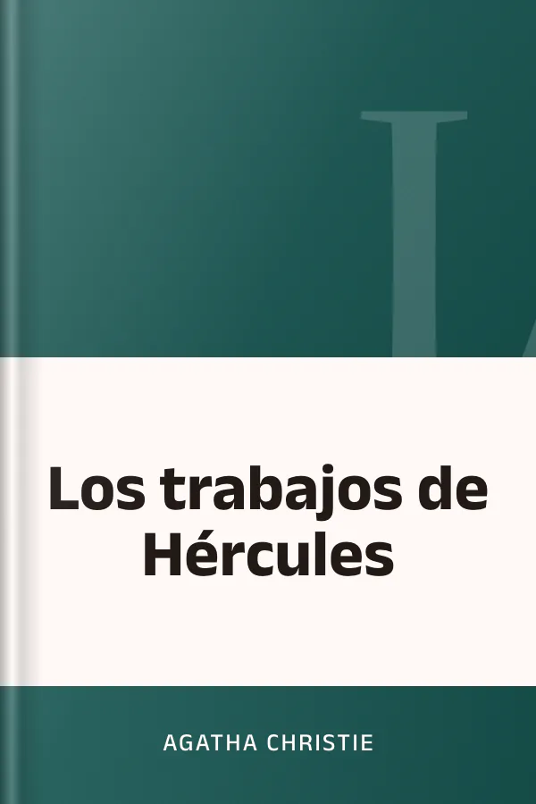 Los trabajos de Hércules de Agatha Christie, portada del libro