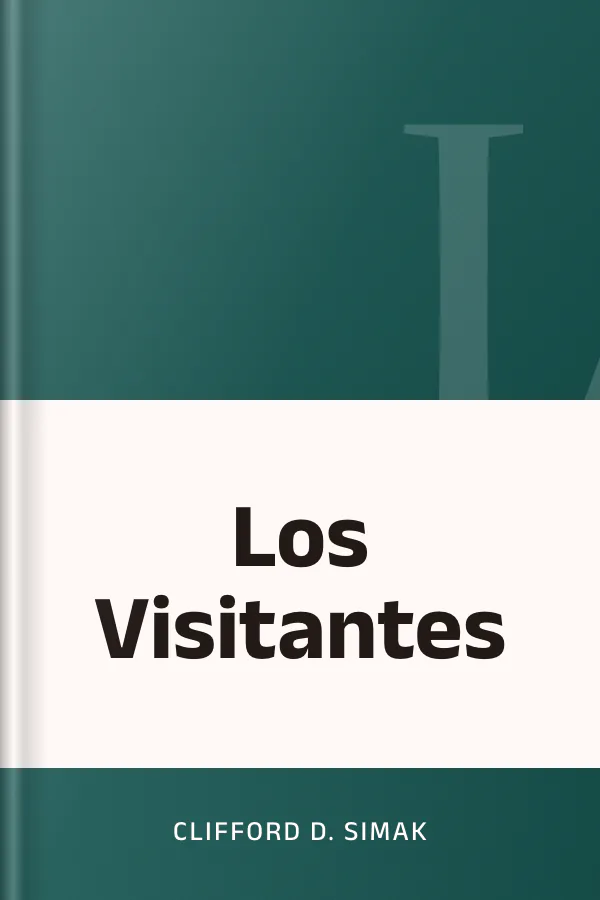 Los Visitantes de Clifford D. Simak, portada del libro