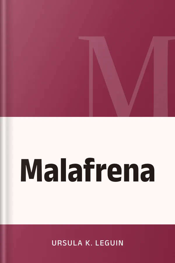 Malafrena de Ursula K. LeGuin, portada del libro