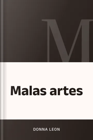 Malas artes de Donna Leon, portada del libro