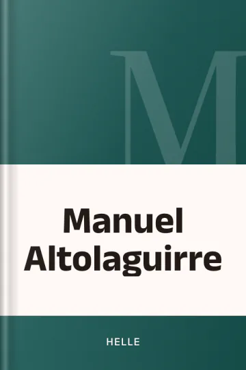 Manuel Altolaguirre de Helle, portada del libro