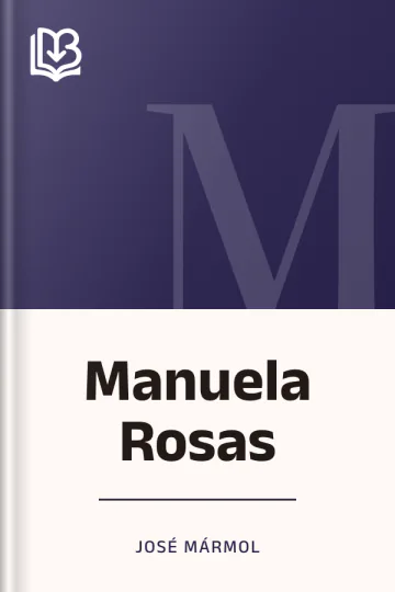 Manuela Rosas de José Mármol, portada del libro