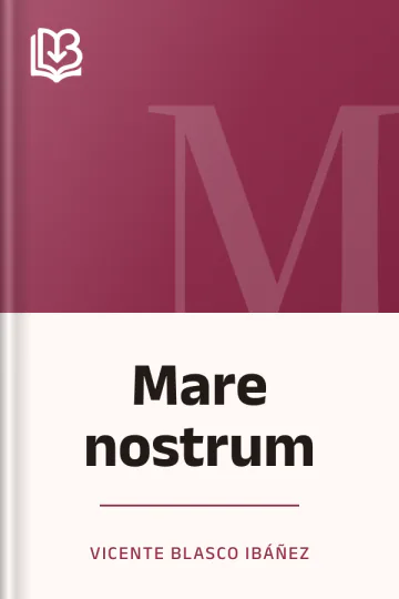Mare nostrum de Vicente Blasco Ibáñez, portada del libro