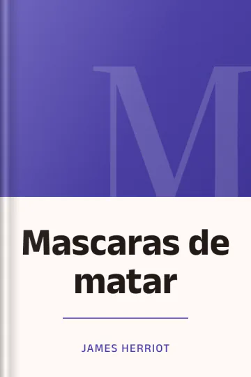 Mascaras de matar de James Herriot, portada del libro