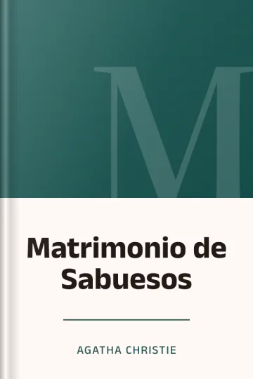 Matrimonio de Sabuesos de Agatha Christie, portada del libro