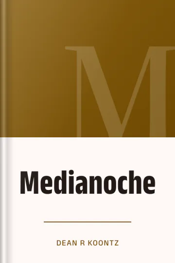 Medianoche de Dean R Koontz, portada del libro